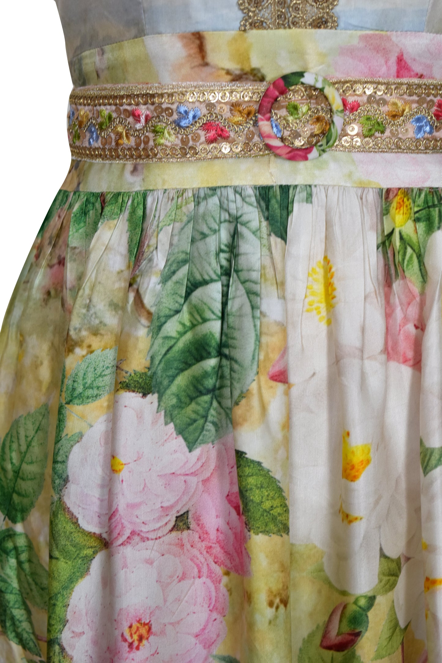 Váy Lụa Hoa Hồng Mùa Xuân Adore Dress- Maxi