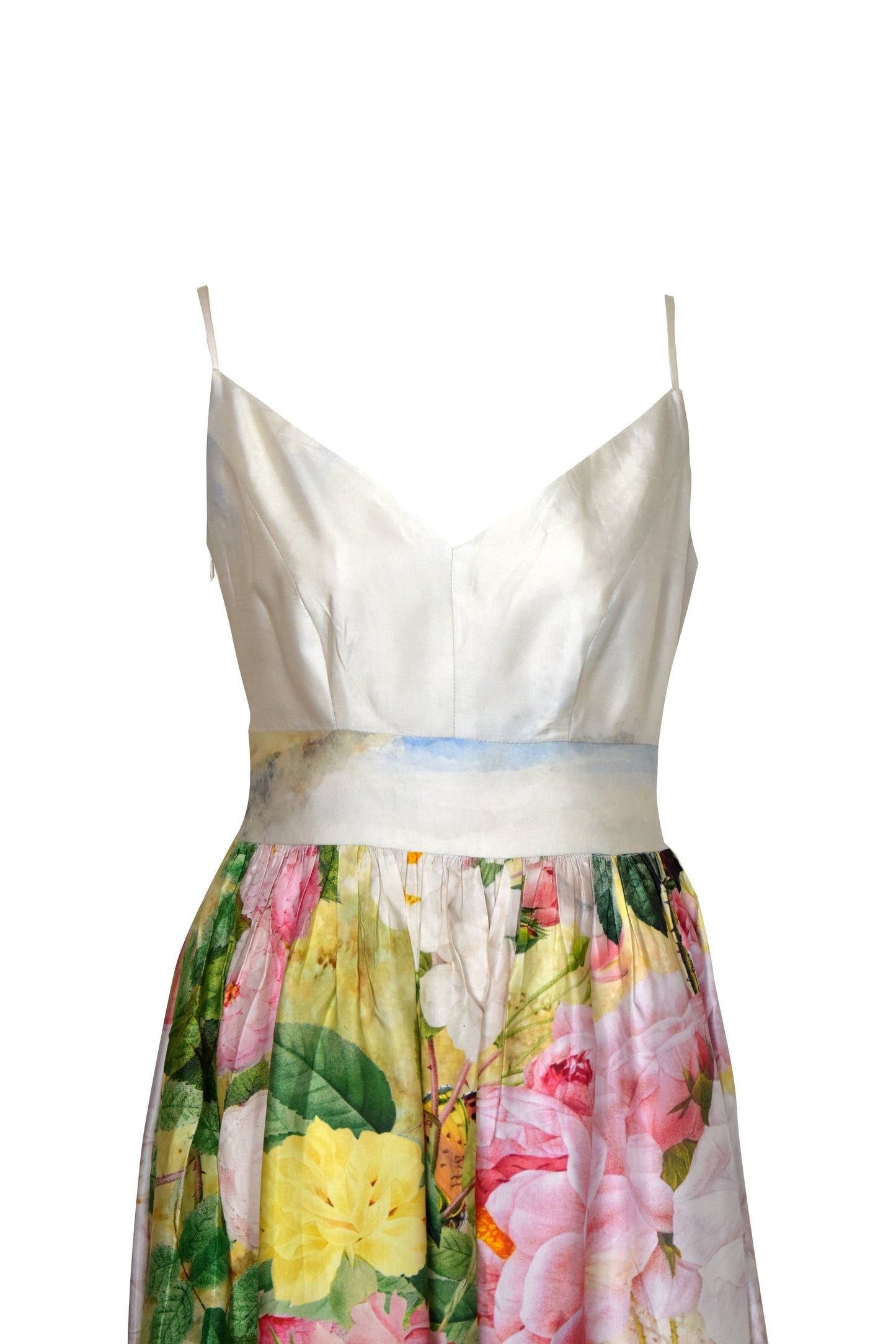 Váy Lụa Hoa Hồng Mùa Xuân - Adore Dress