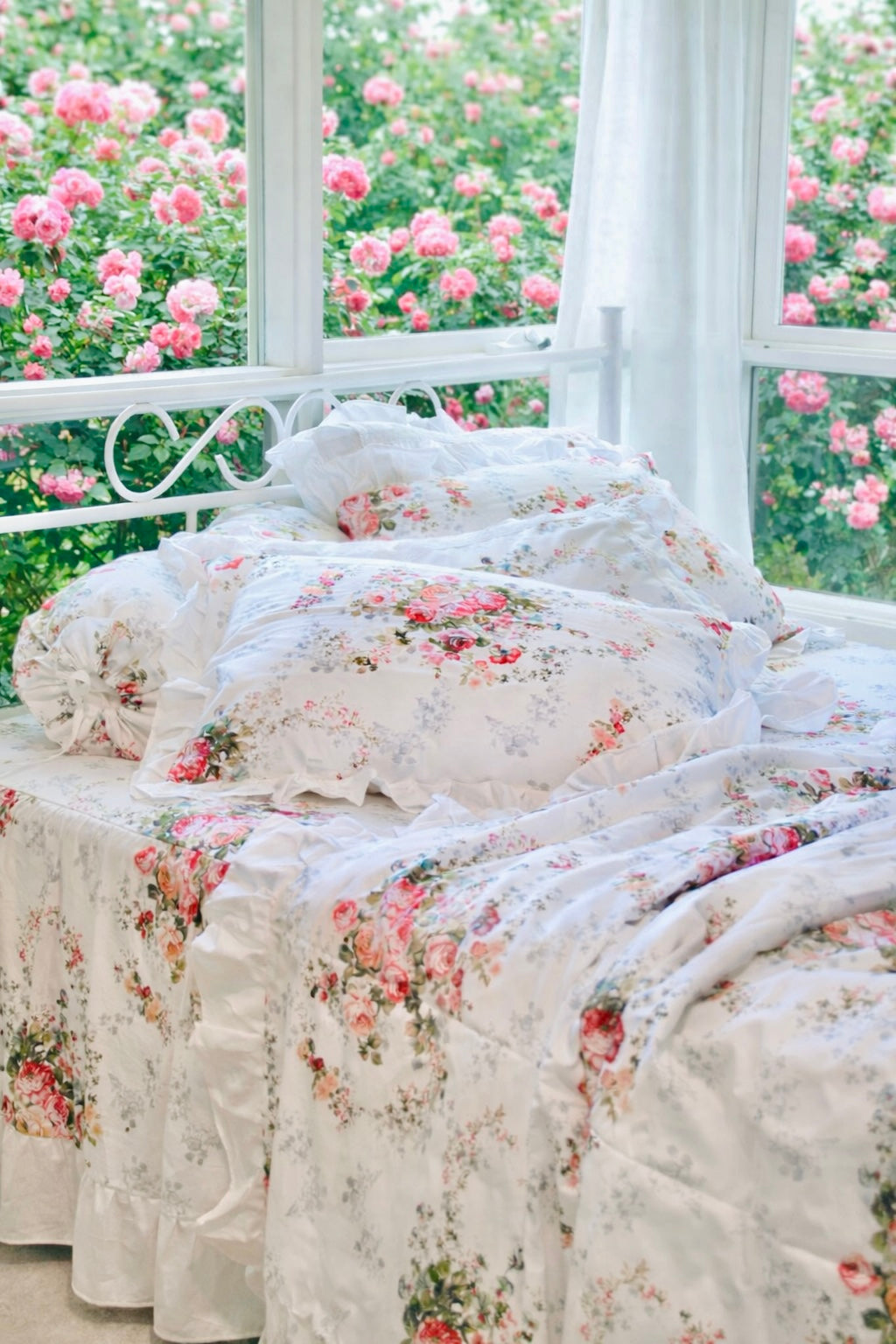 Duvet cover set - Victoria Blue Rose