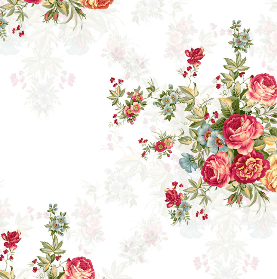 Valance sheet & Duvet cover set - Victoria Rose