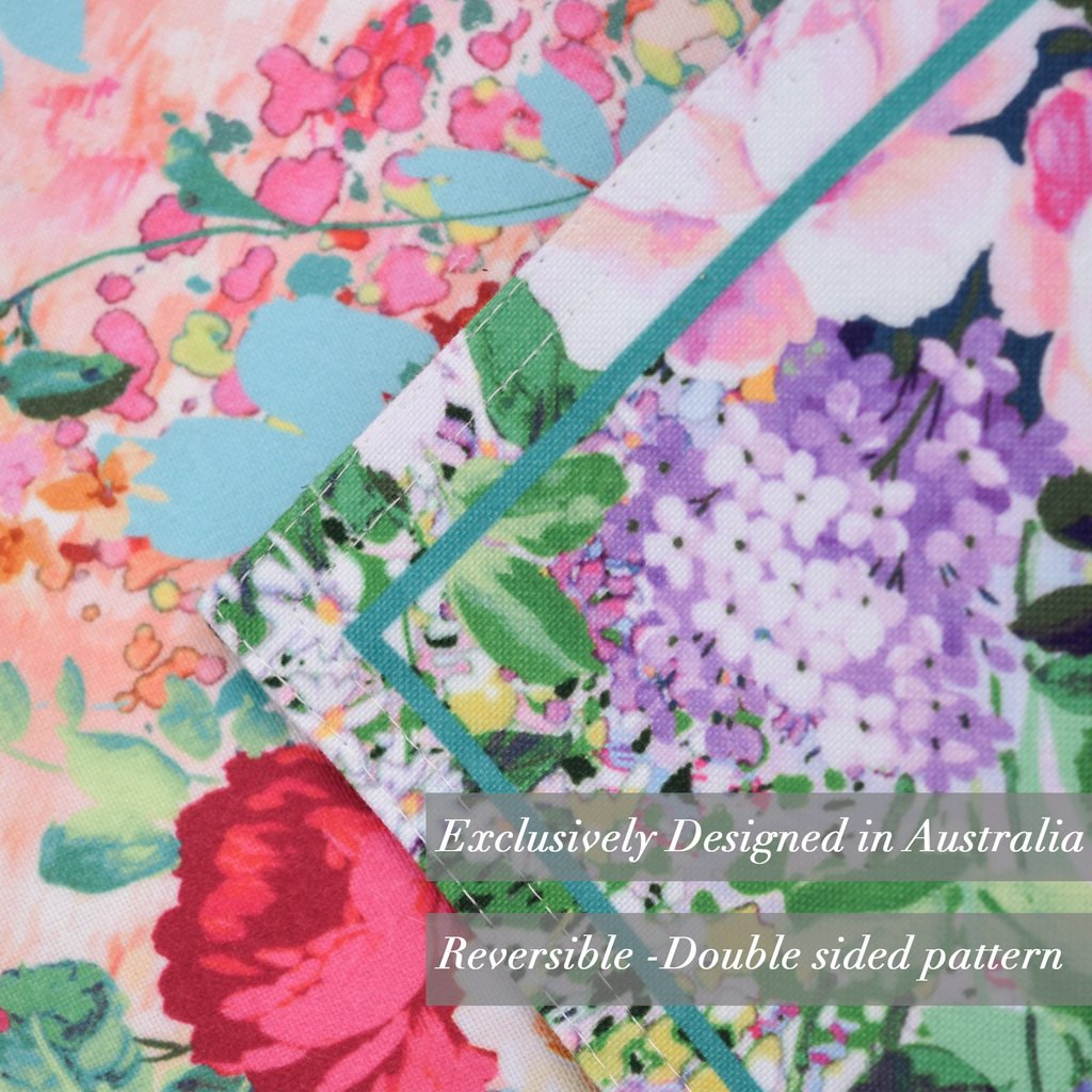 Mẫu số 28 - Lót đĩa Hoa Hồng Garden of Rose