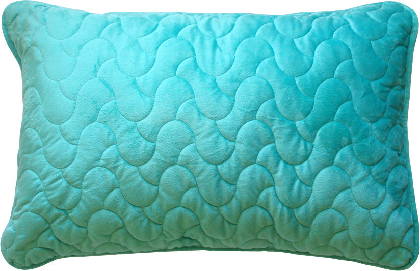 Luxe Velvet Summer Fall Blanket Set - Color of the Sea