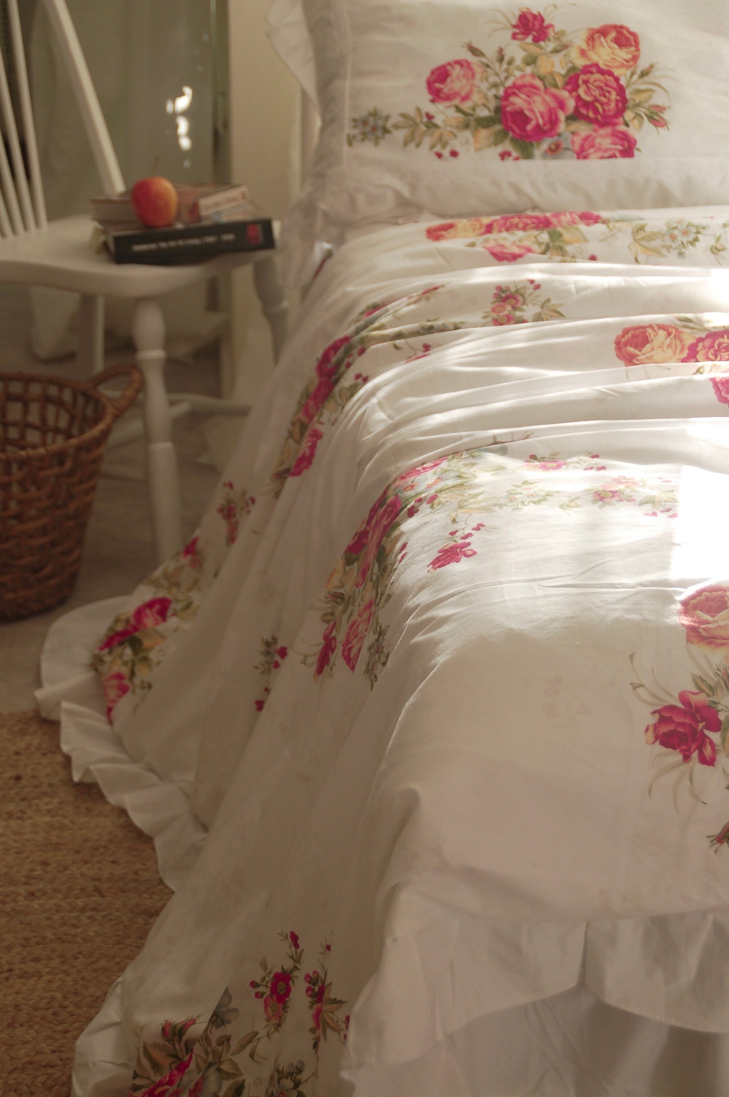 Victoria Rose Fitted sheet set & Duvet cover