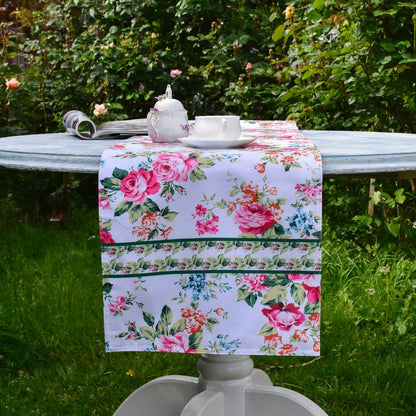 Sample 5 - Runner Vintage Rose Tablecloth