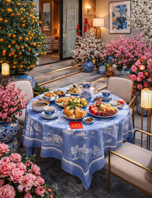 Model No. 30 - Countryside Willow Tablecloth