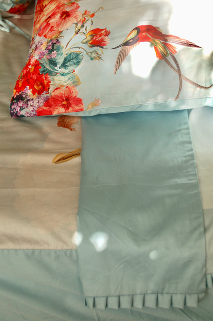 Ga Chun - Bộ Ga Gối Vỏ Chăn Hoa Hồng Venice