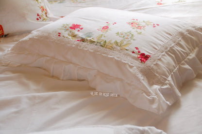 Valance sheet & Duvet cover set - Victoria Rose 