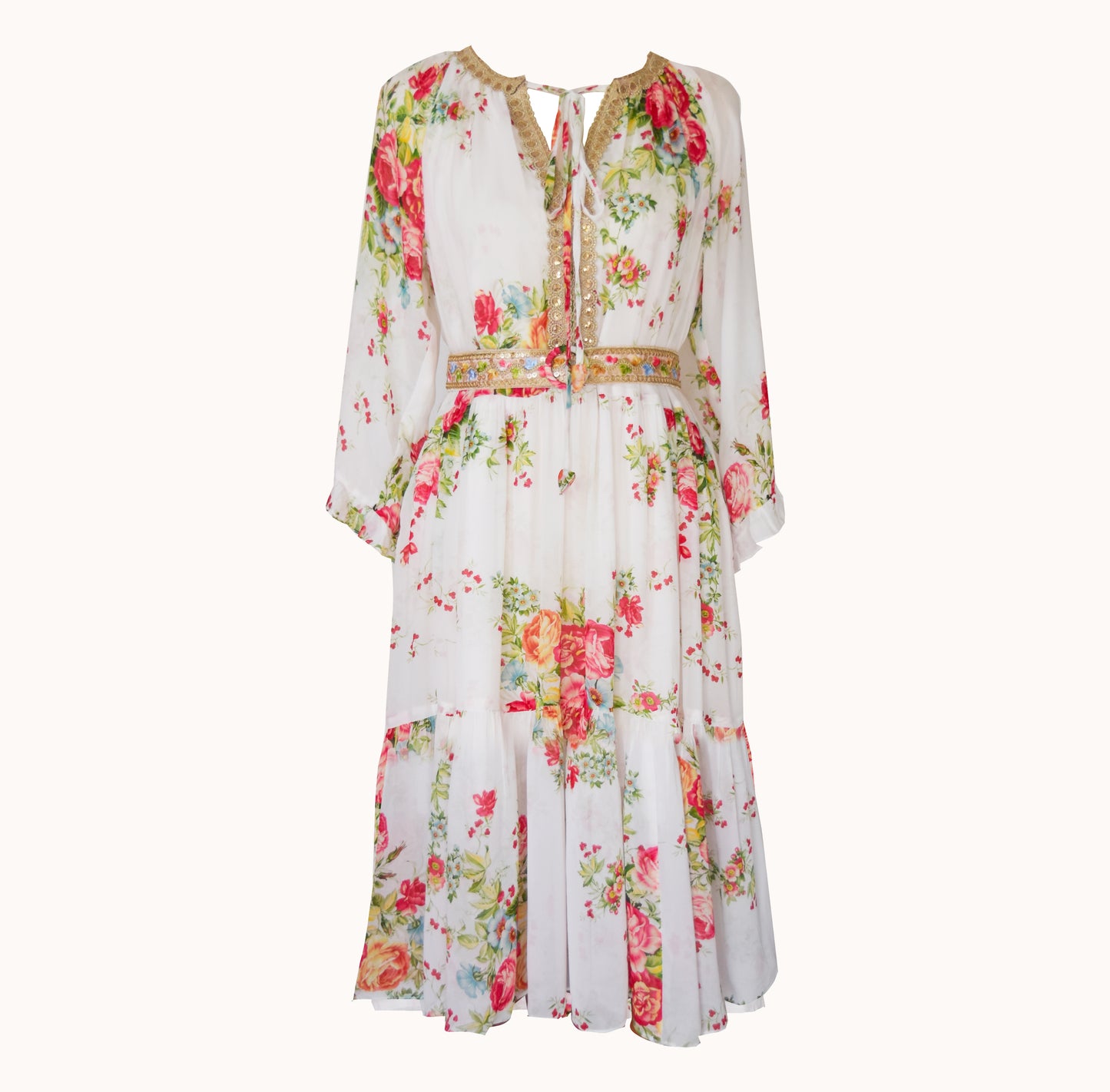 Váy Voan Tơ Hoa Hồng Victoria Adore Dress -Mini – La Vie en Rose Decor