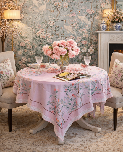 Sample No. 11 - Tablecloth - Rose Garden