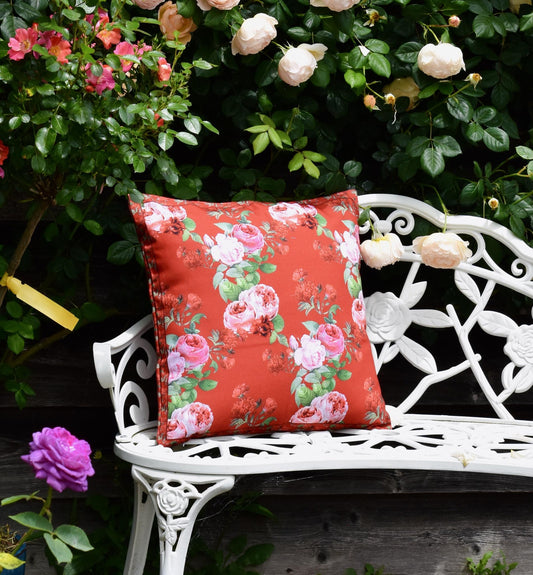 GỐI TỰA Royal Red 45x45cm - mẫu số 18