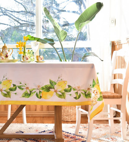 Cận cảnh chất vải khăn trải bàn thiết kế mềm xốp hiệu ứng vân xước linen chống thấm nước mẫu 27
