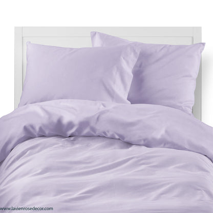 Purple Duvet Cover and Pillowcase Set