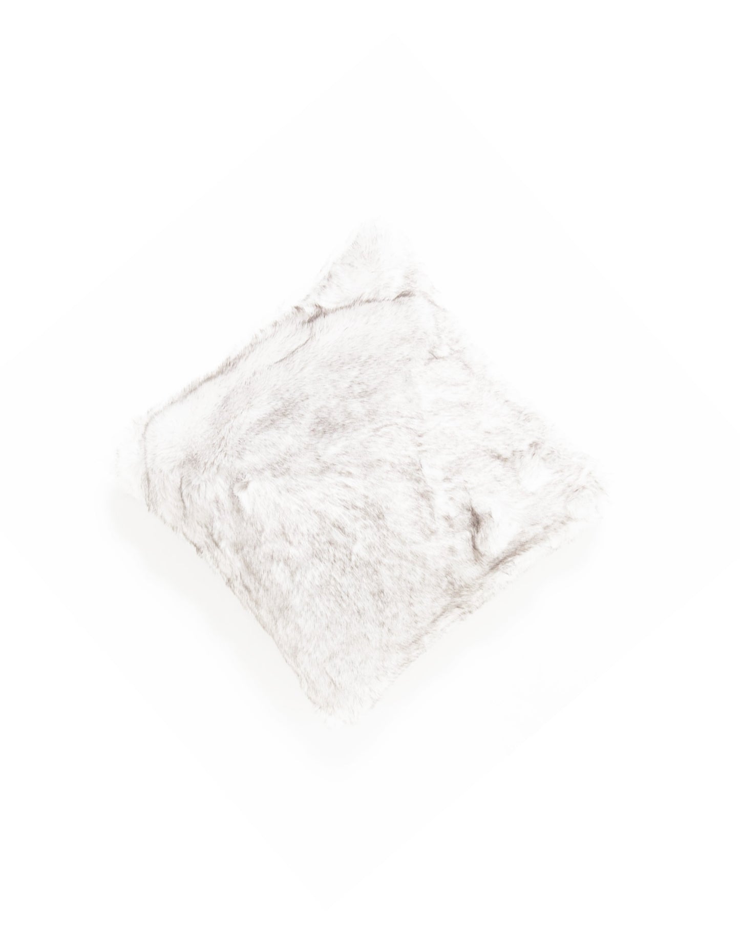 GỐI TỰA - LÔNG THỎ PHẨY XÁM - 40X40cm