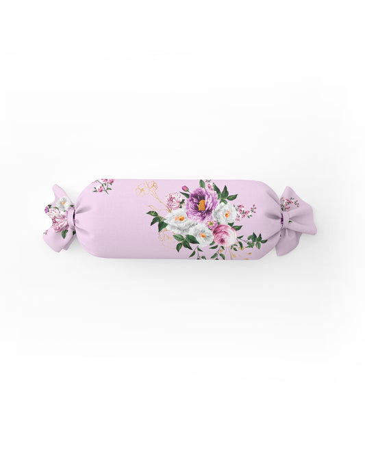 Vỏ Gối Ôm - Hoa Hồng Tím - Cotton Sateen – La Vie en Rose Decor