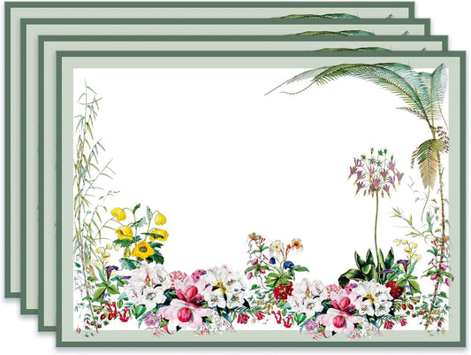 Mẫu số 32 - Lót đĩa Botanical Garden