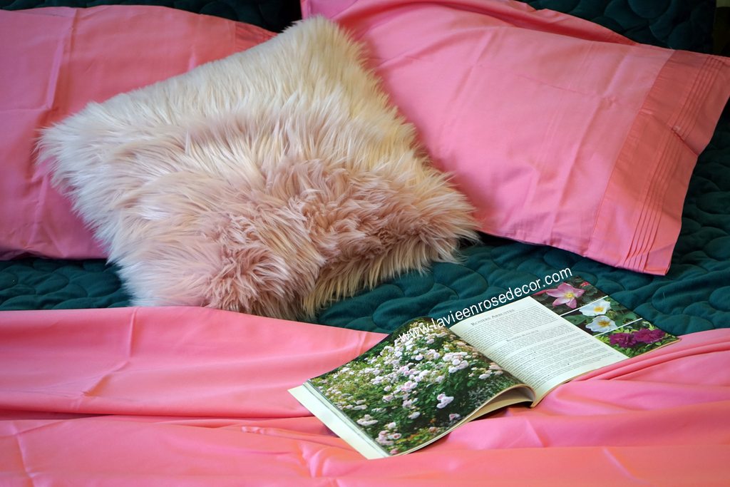 Pink Duvet Cover Pillowcase Set