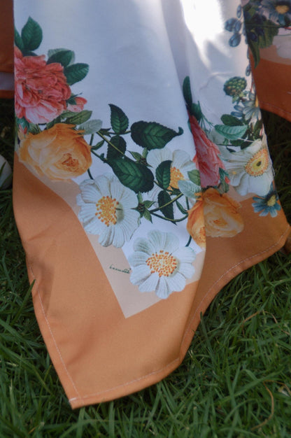 Sample No. 20 - Autumn Rose Tablecloth
